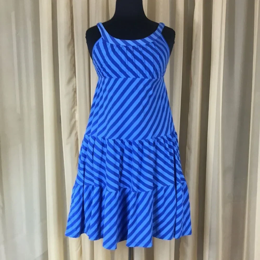 10/$50 XHILARATION STIPES DRESS SIZE L